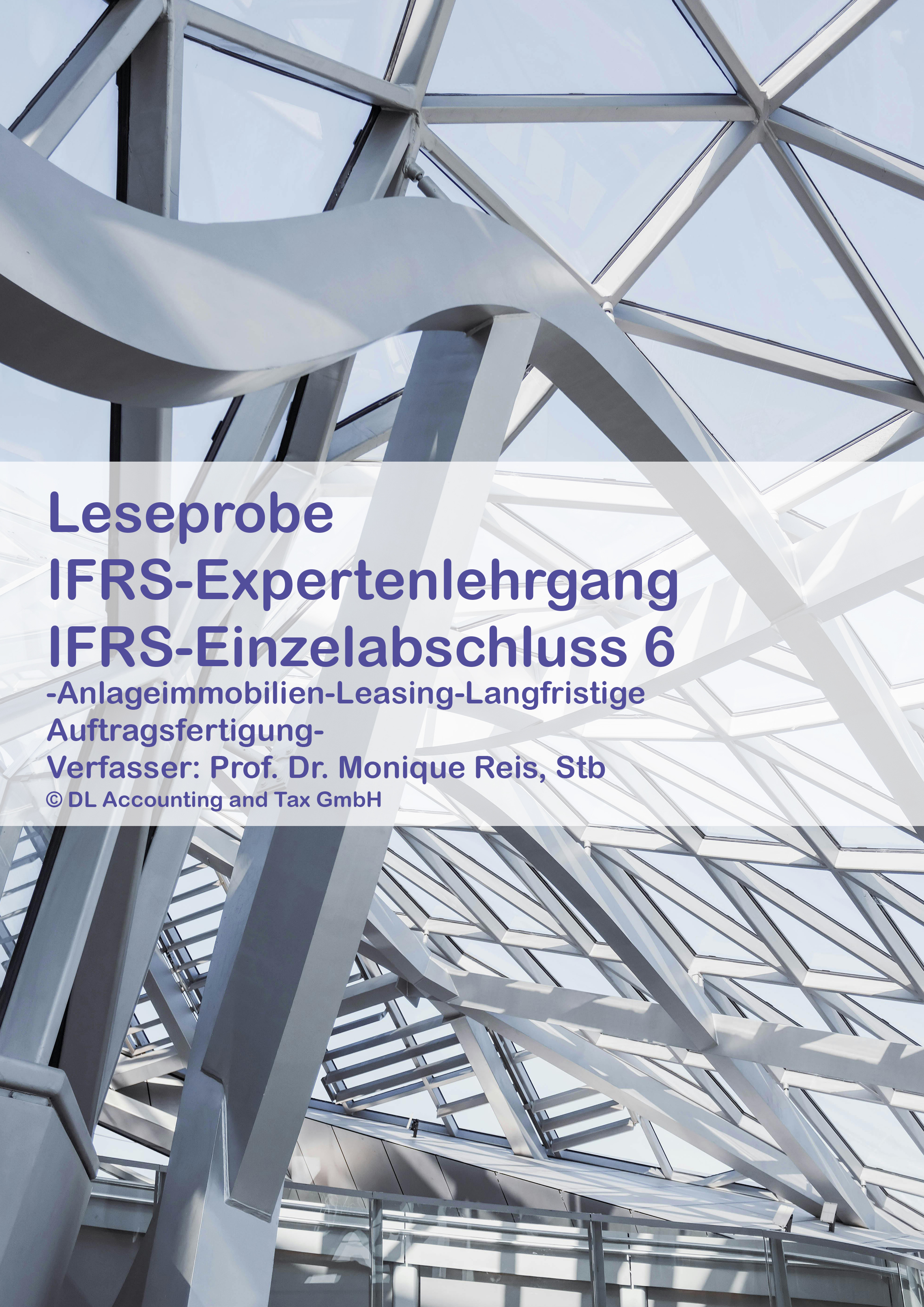 Cover Leseprobe IFRS Expertenlehrgang Einzelabschluss